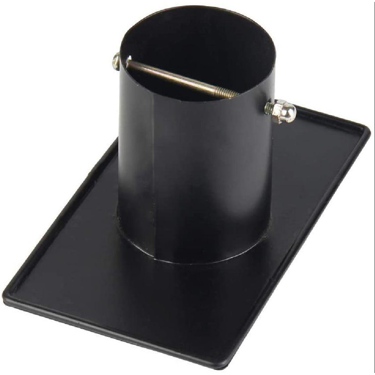 Arlmont & Co. Black Rain Chain Gutter Adaptor Spray Coating Pure Copper